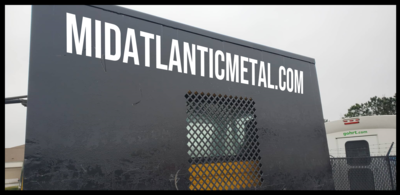 Mid Atlantic Metal Solutions Flatbed Graphic Project