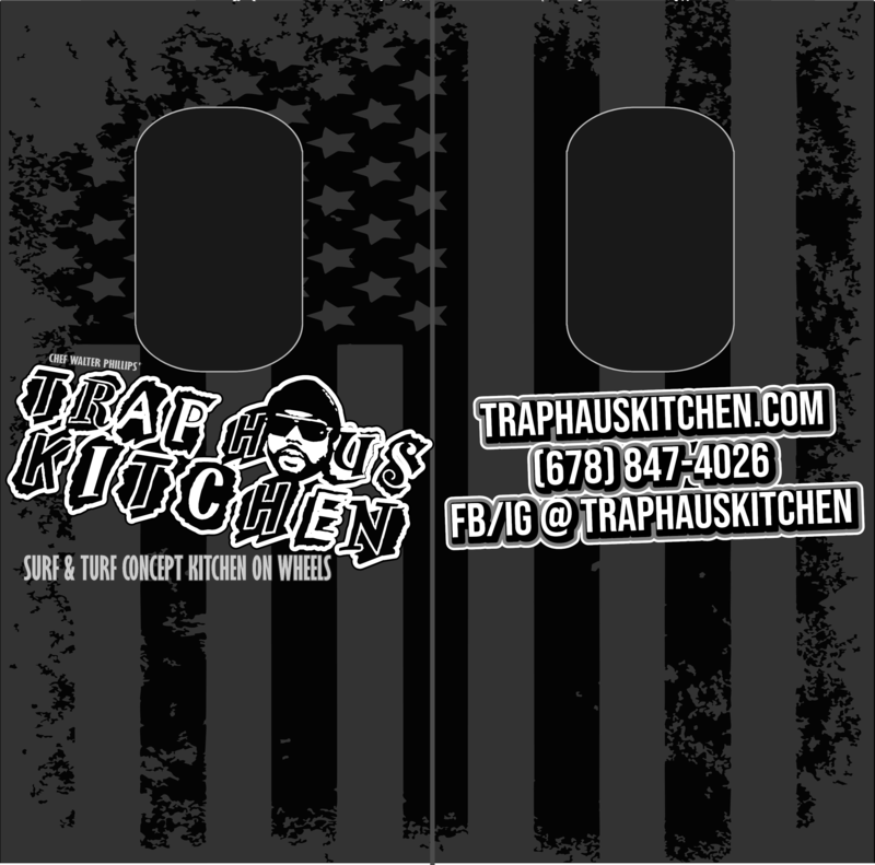 Trap Haus Kitchen Food Truck Graphics Project