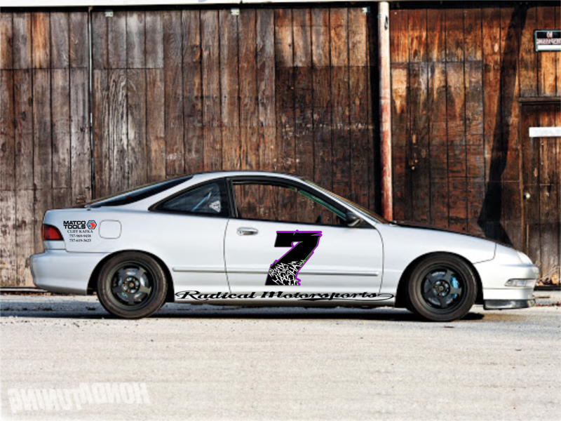 Radical Motorsports - Dwight Nikles Racecar Graphics Project