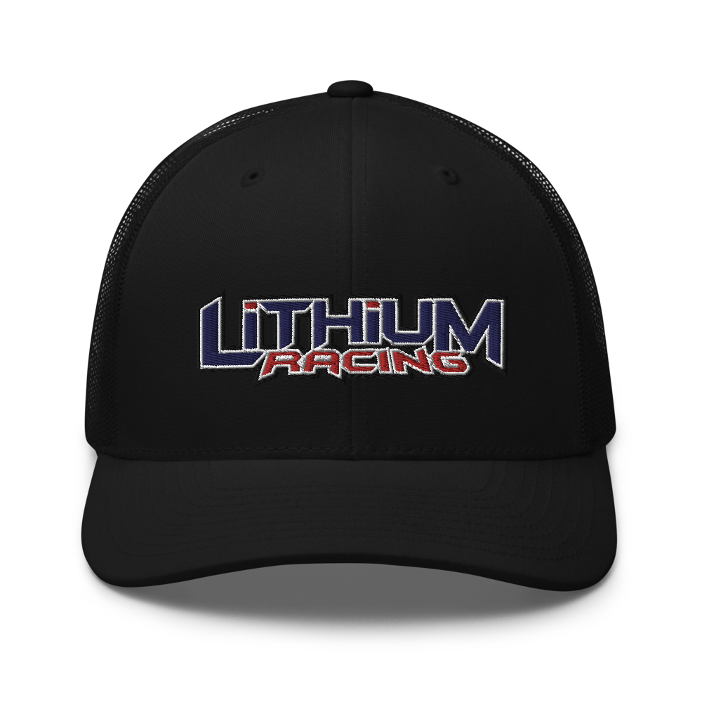 Lithium Racing Trucker Cap, Color: Black