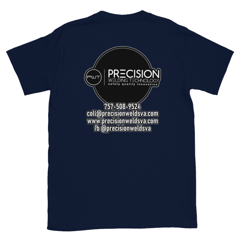Precision Welding Front and Back Graphics - Gildan Softstyle T-Shirt