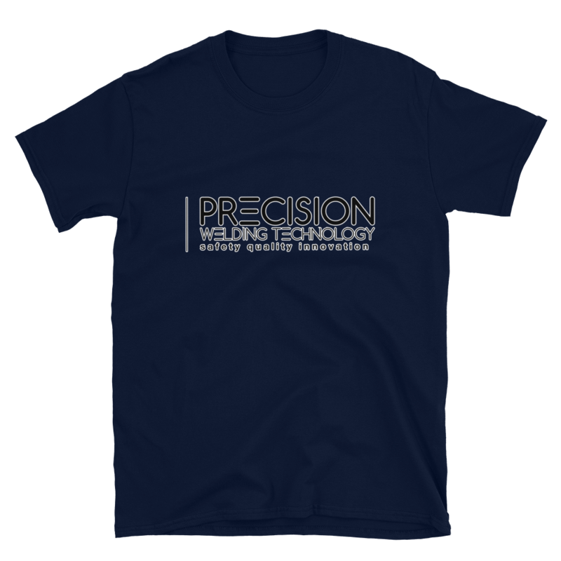 Precision Welding Front Graphic - Gildan Softstyle T-Shirt