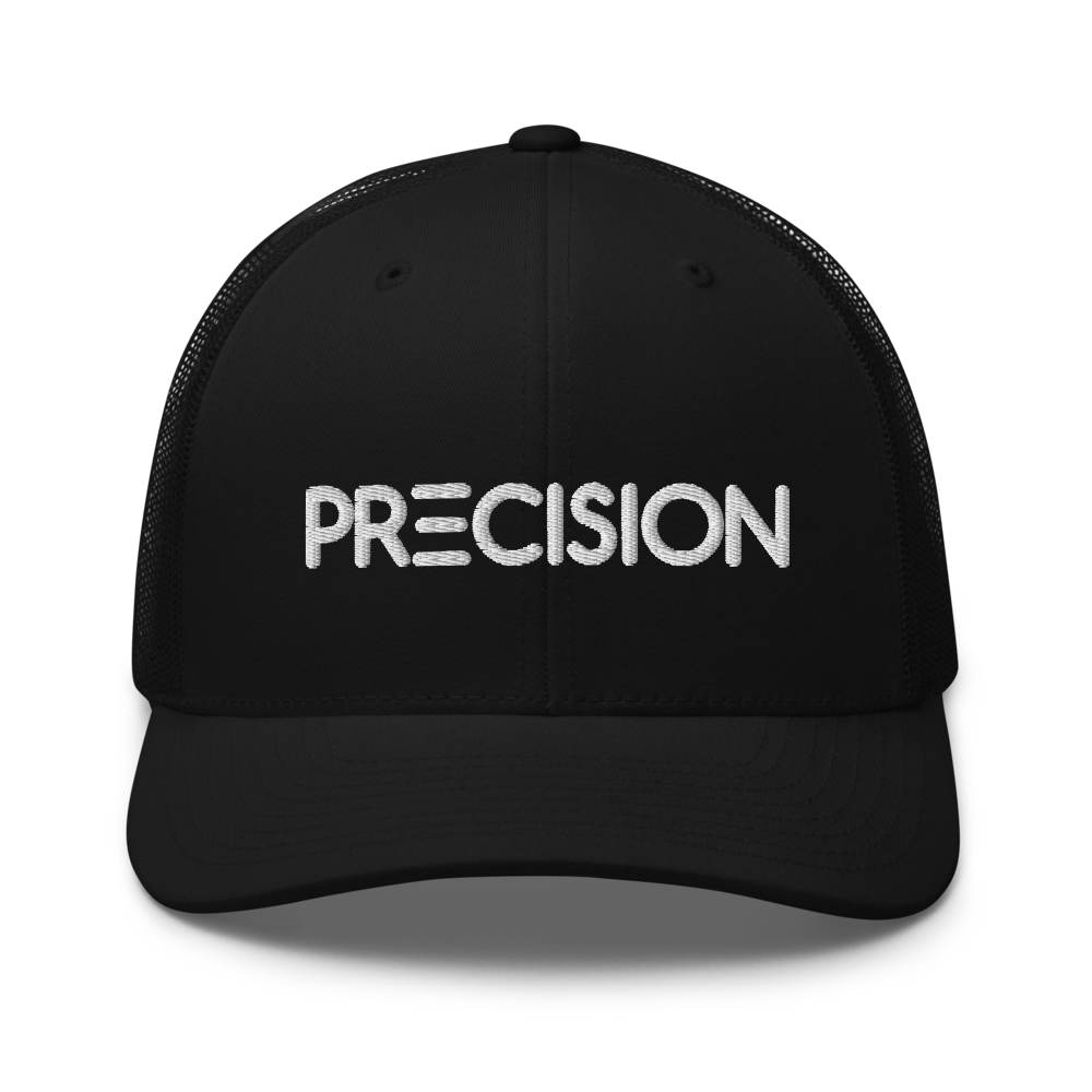 Precision Welding Trucker Cap, Color: Black