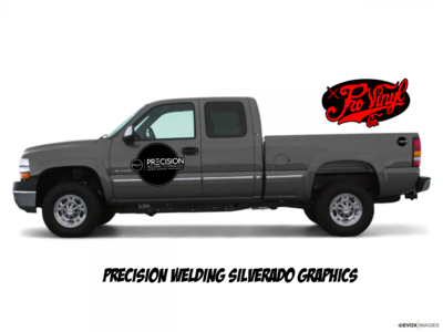 Precision Welding Technology Truck Graphics Project