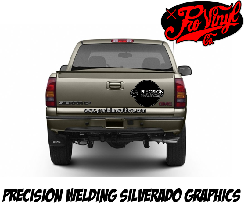 Precision Welding Technology Truck Graphics Project