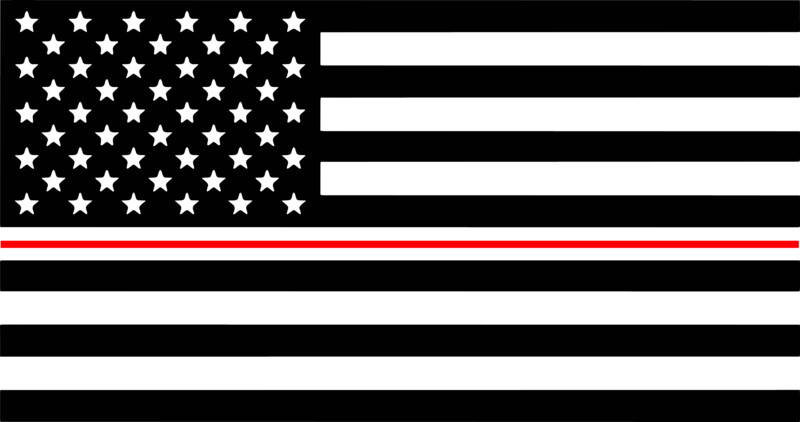 Nurse American Flag - Ghost Flag Vehicle Rear Quarter Window Vinyl Graphics