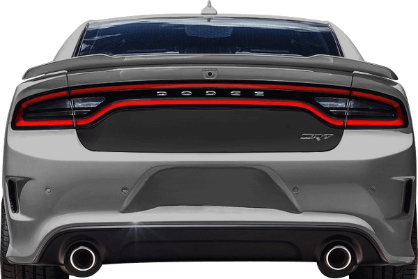 Charger Lower Trunk Vinyl Wrap