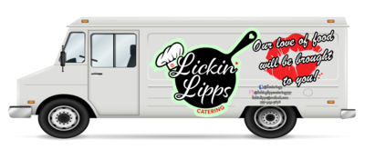 Lickin&#39; Lipps Food Truck Graphics Project