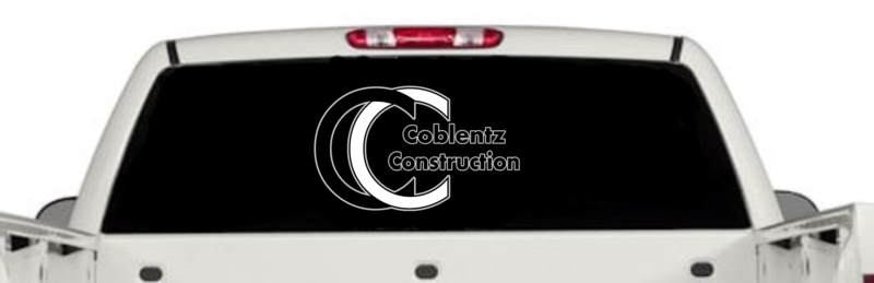 Coblentz Truck Rear Window