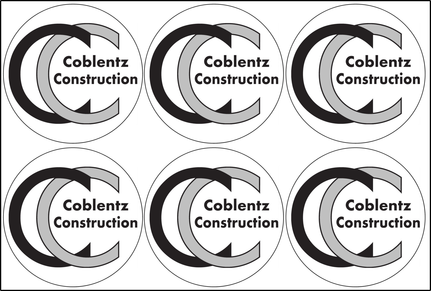 Coblentz Decal Pack 12&quot;