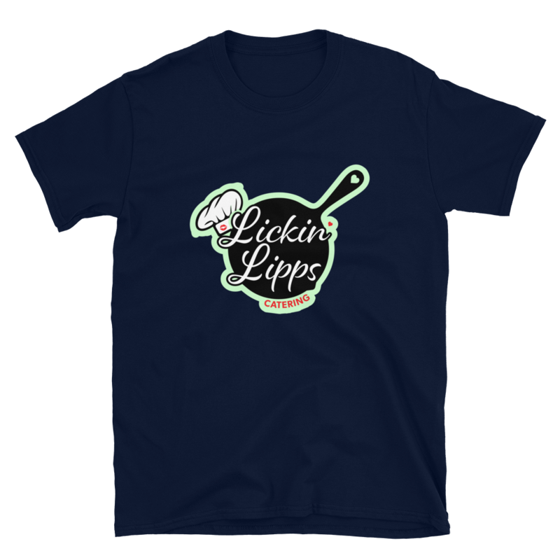 Lickin Lipps Front Graphic - Gildan Softstyle T-Shirt