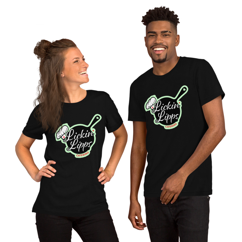 Lickin Lipps Front Graphic - Bella + Canvas 3001 T-Shirt