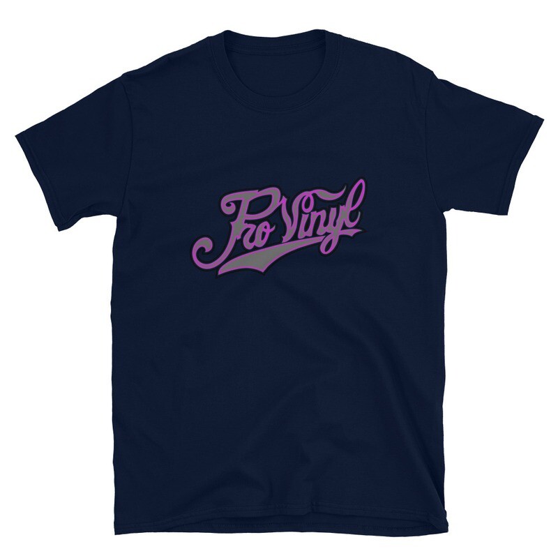 ProVinyl Co Neon Pink Short-Sleeve Unisex T-Shirt