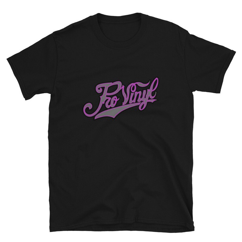 ProVinyl Co Neon Pink Short-Sleeve Unisex T-Shirt