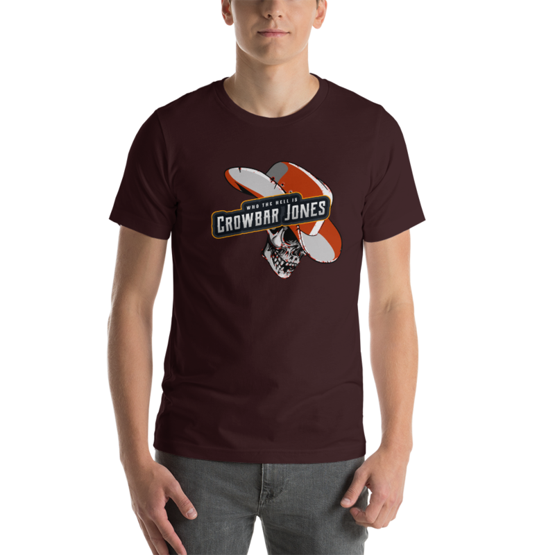 Who The Hell Is Crowbar Jones - Bella+Canvas 3001 Unisex T-Shirt