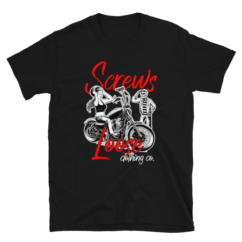 Skully Got a Girl - Screws Loose Clothing Co. T-Shirt