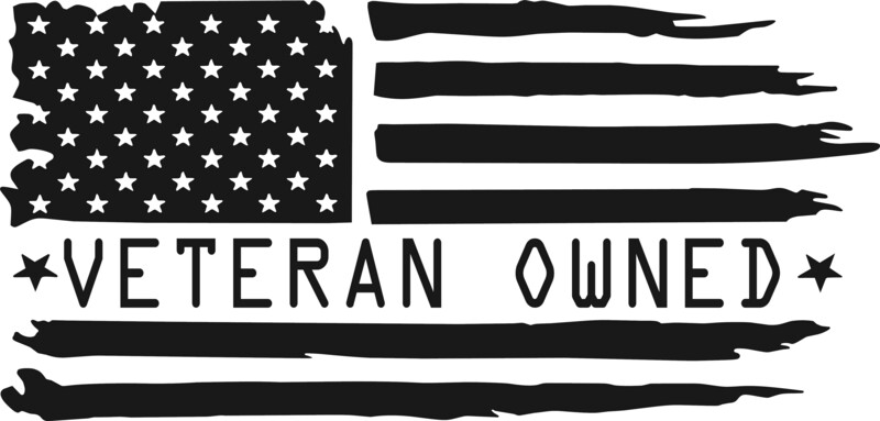 Veteran Owned Business - American Flag Wall Art