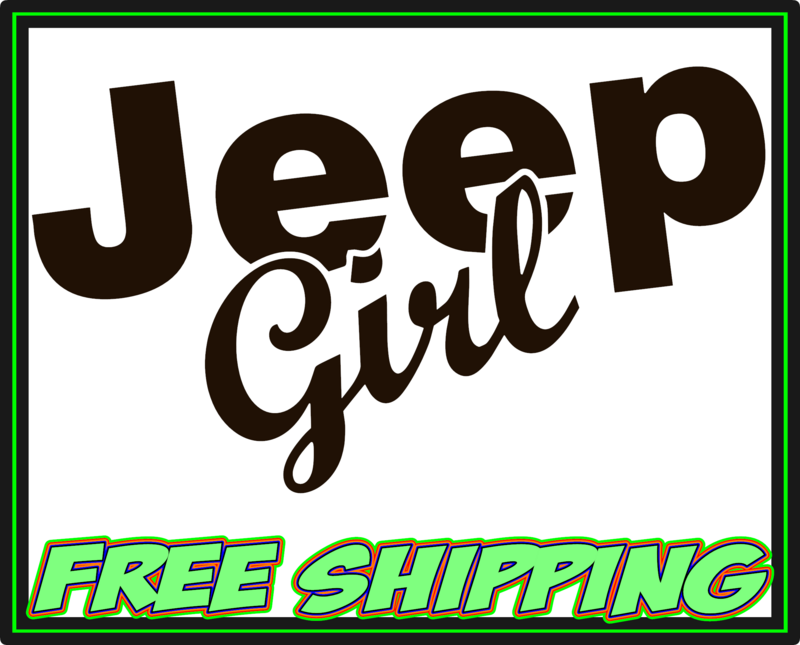 Jeep Girl Jeep Premium Vinyl Decal