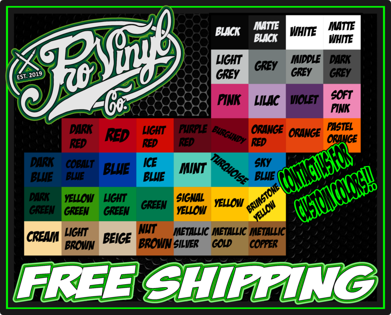 Taylor Town Customs Decal