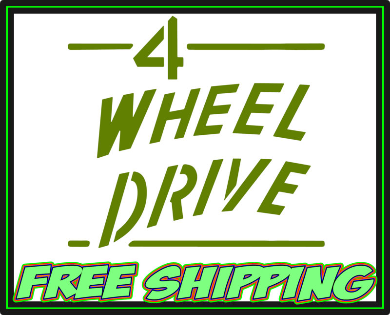 Willys Jeep 4 Wheel Drive Jeep Premium Vinyl Decal