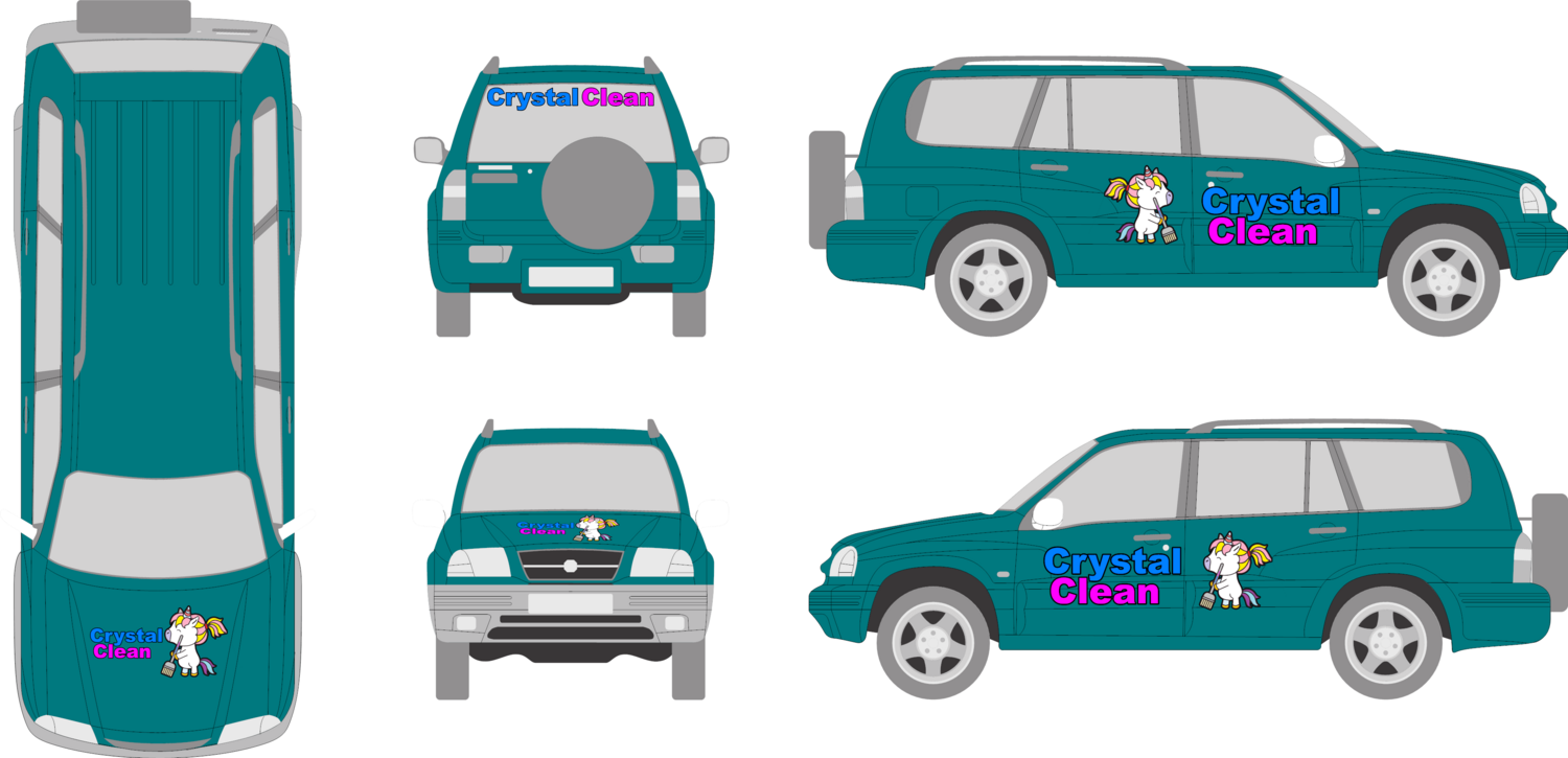 Crystal Clean Suzuki Graphics Project