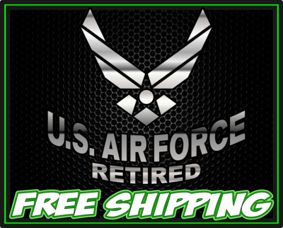 US Air Force Veteran Premium Vinyl Decal Sticker