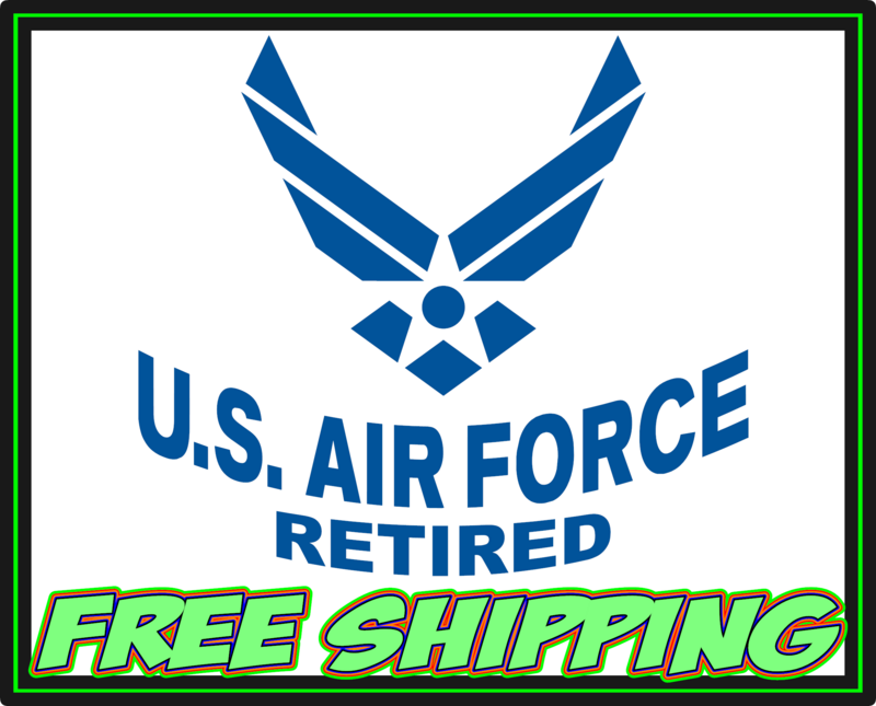 US Air Force Veteran Premium Vinyl Decal Sticker