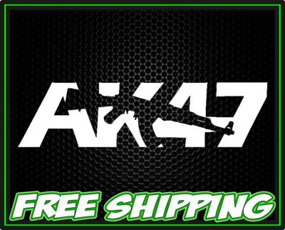 AK47 Vinyl Decal Sticker - Truck Car Window Slap