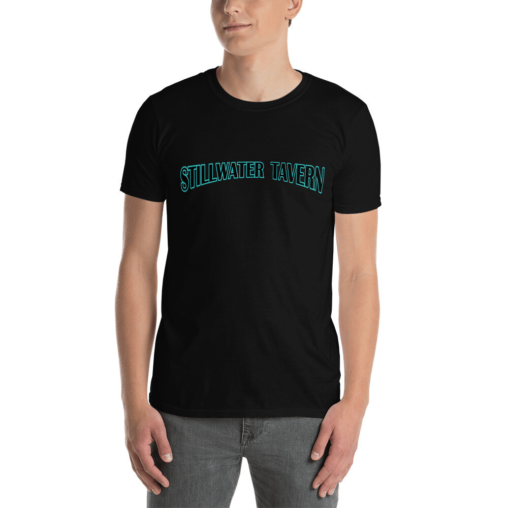 Stilly Short-Sleeve Unisex T-Shirt - Gildan 64000, Color: Black, Size: S
