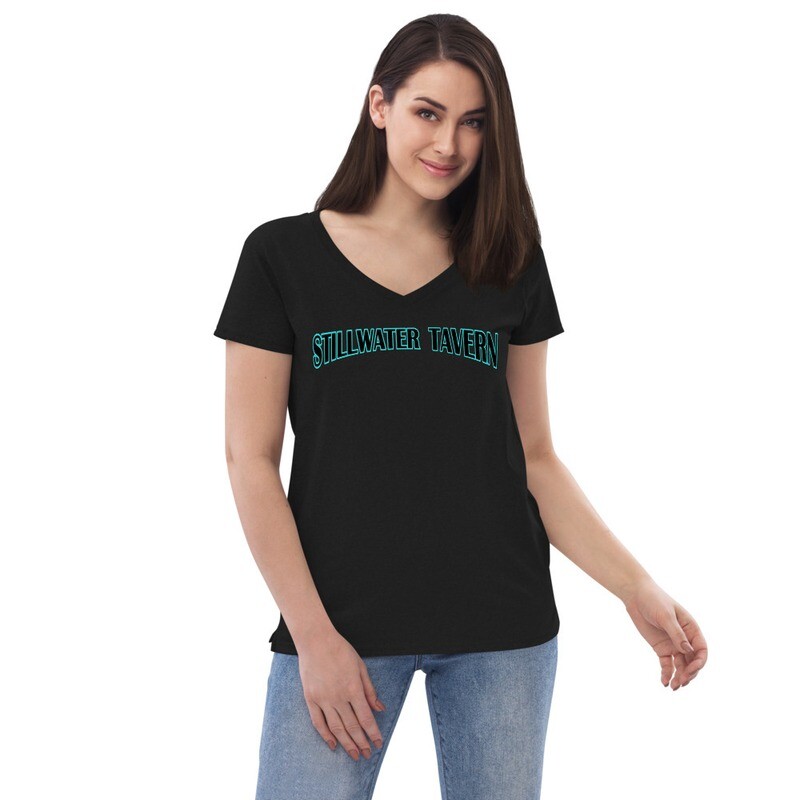 Stilly Women’s Recycled V-Neck T-Shirt - District DT8001
