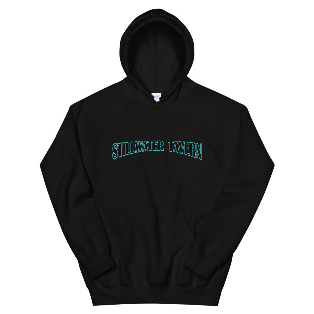 Stilly Unisex Hoodie - Gildan 18500, Color: Black, Size: S