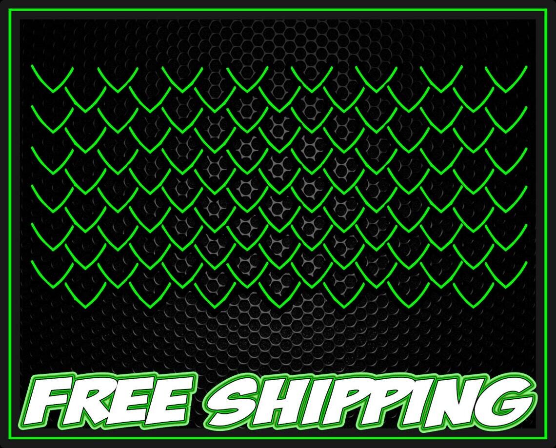 Dragon Scales 2 Pack - Reflective Black