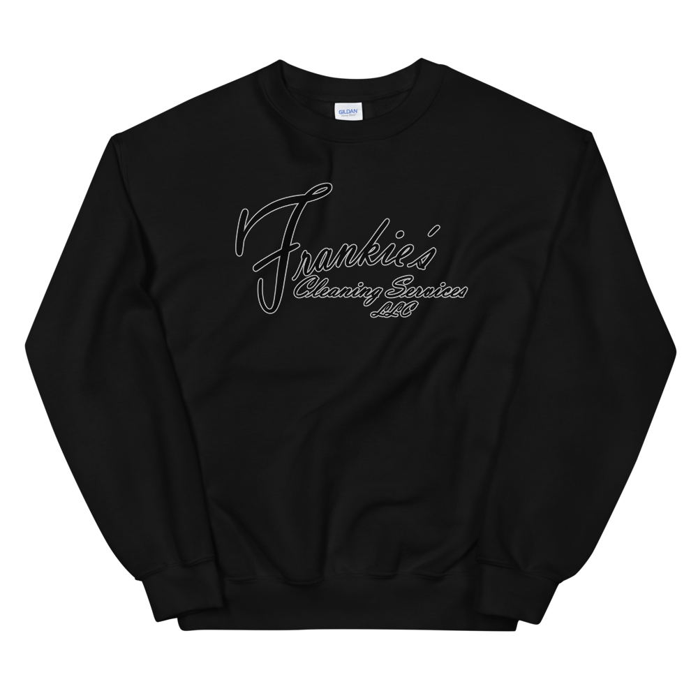 Frankie&#39;s Script Sweatshirt, Color: Black, Size: S