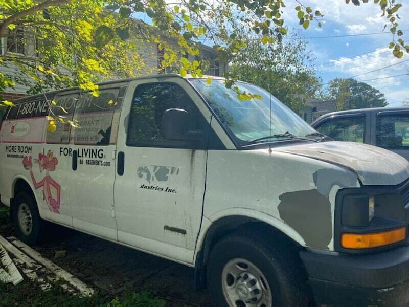 2006 Chevy Express Wrap - Pearl White