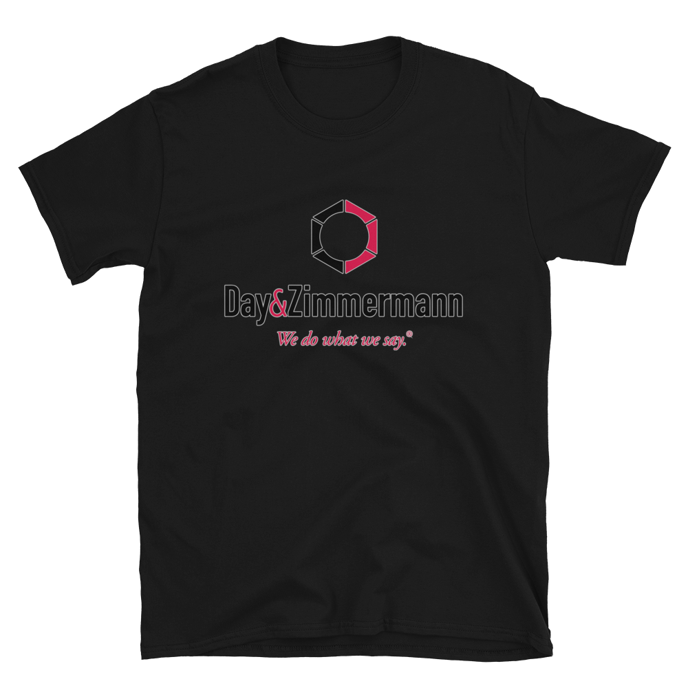 Day &amp; Zimmerman Valve Team Gildan Softstyle T-Shirts, Color: Black, Size: S