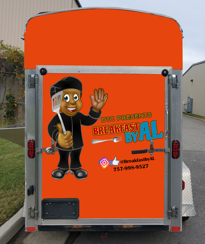 Breakfast by Al Food Trailer Graphics Project- Chef Revision 3
