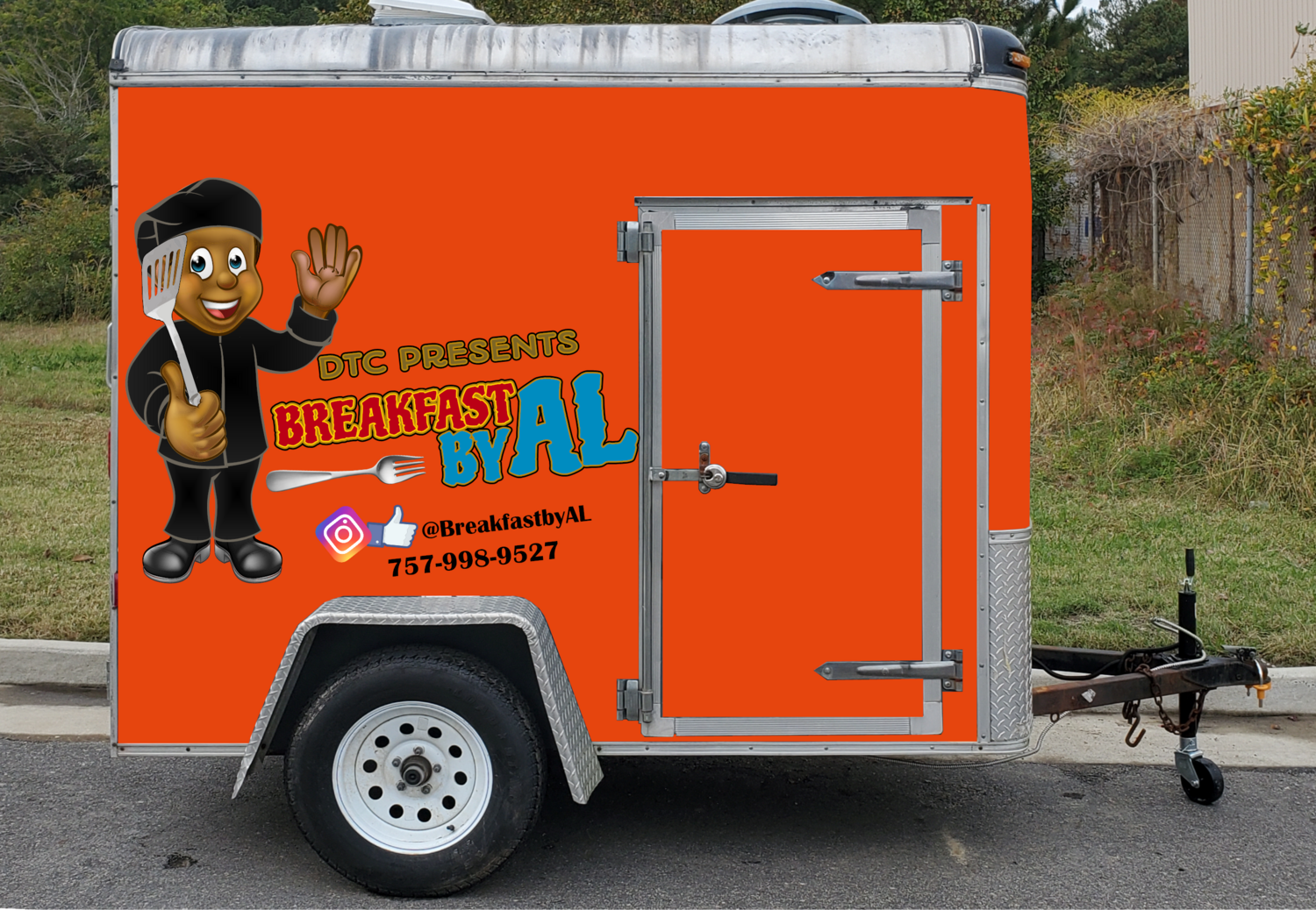Breakfast by Al Food Trailer Graphics Project- Chef Revision 3