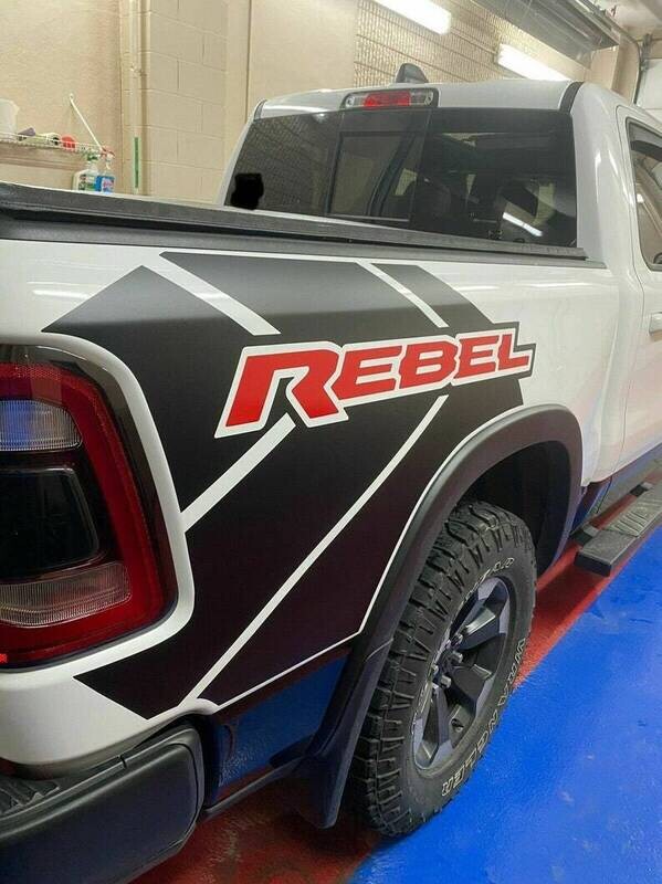 Ram Rebel Graphics Kit Vinyl Wrap