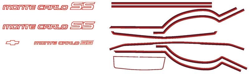 1986 Monte Carlo SS Graphics Project