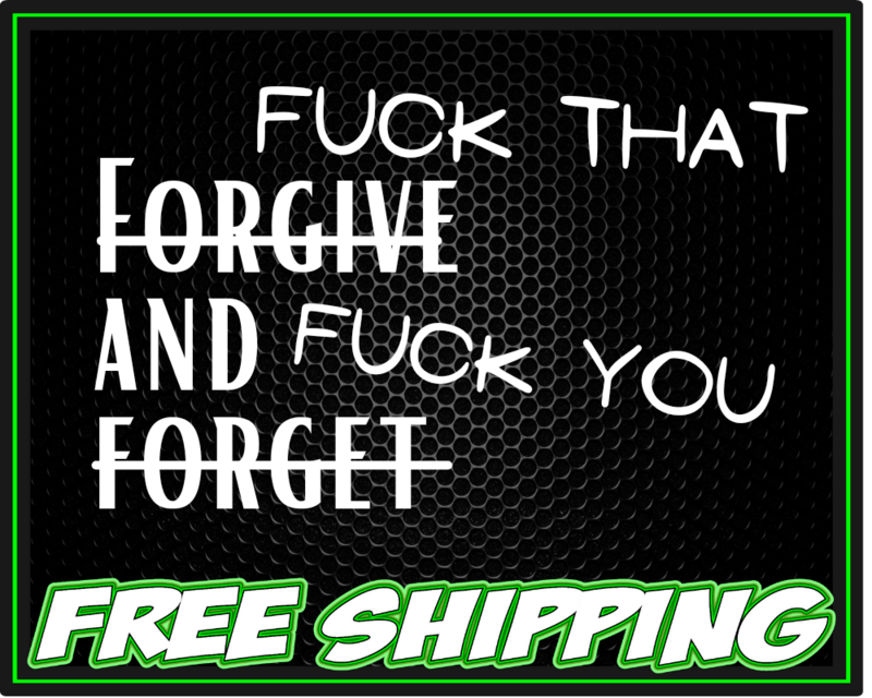 Fuck That Fuck You Vinyl Decal Sticker