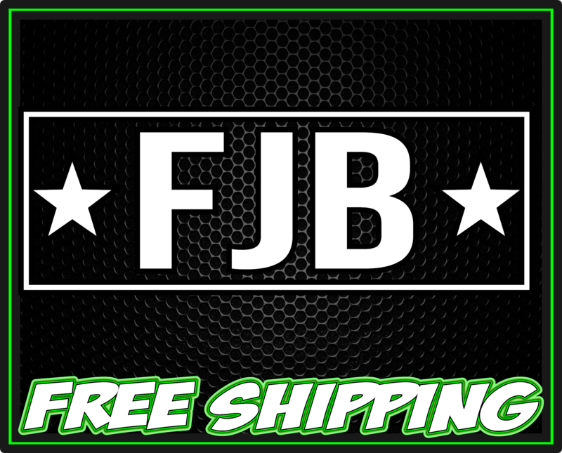Let's Go Brandon FJB Vinyl Window Decal Sticker