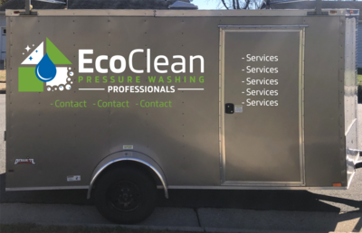 EcoClean Trailer Graphics Project