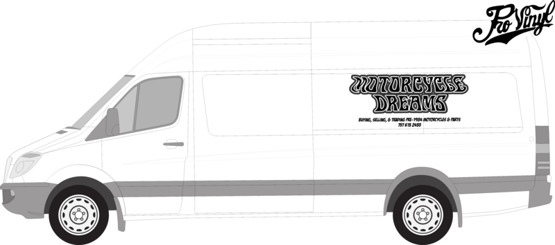 Motorcycle Dreams Sprinter Graphics Project