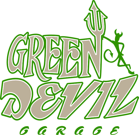 Green Devil Store Front Glass Graphics Project