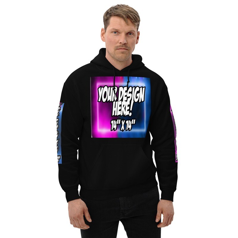 Gildan 18500 Hoodie - Direct-To-Garment DTG Print
