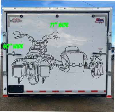 Rob Fiest Motorcycle Trailer Graphics Project