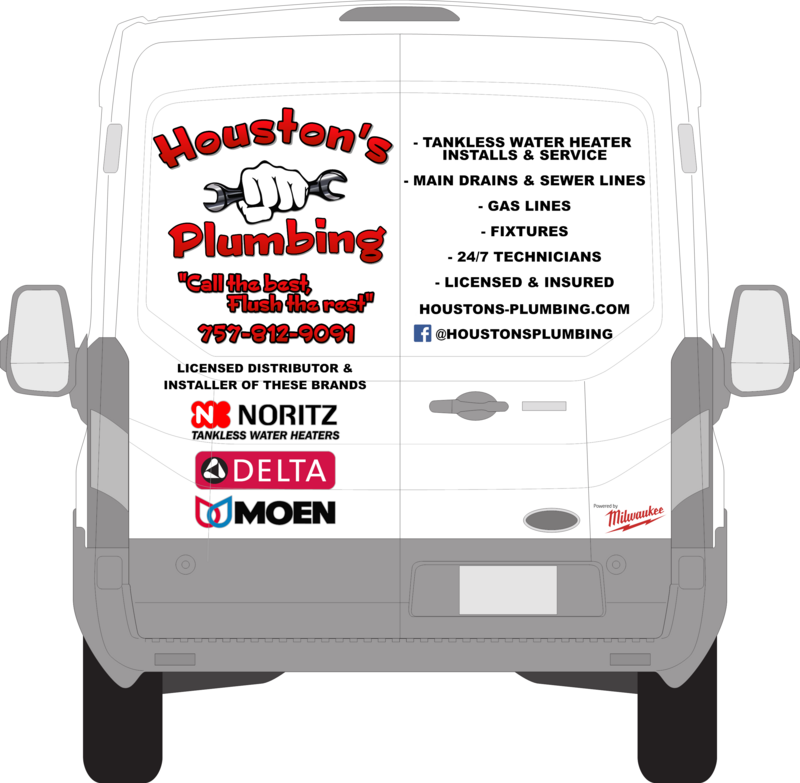 Houston's Plumbing Transit Van Project