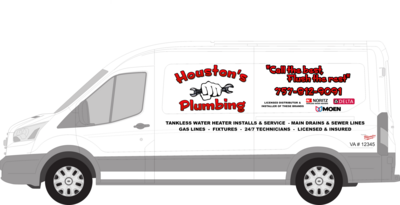 Houston&#39;s Plumbing Transit Van Project