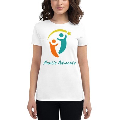 Auntie Advocate Women&#39;s short sleeve t-shirt
