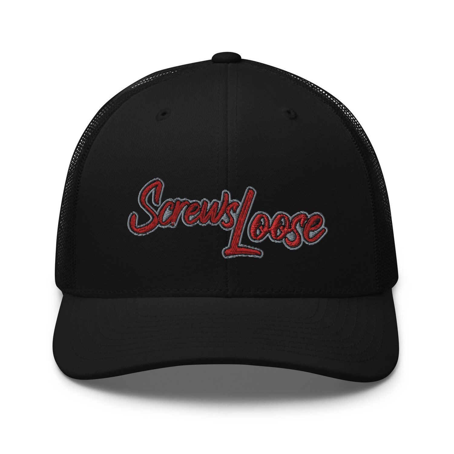 Screws Loose Trucker Cap, Color: Black